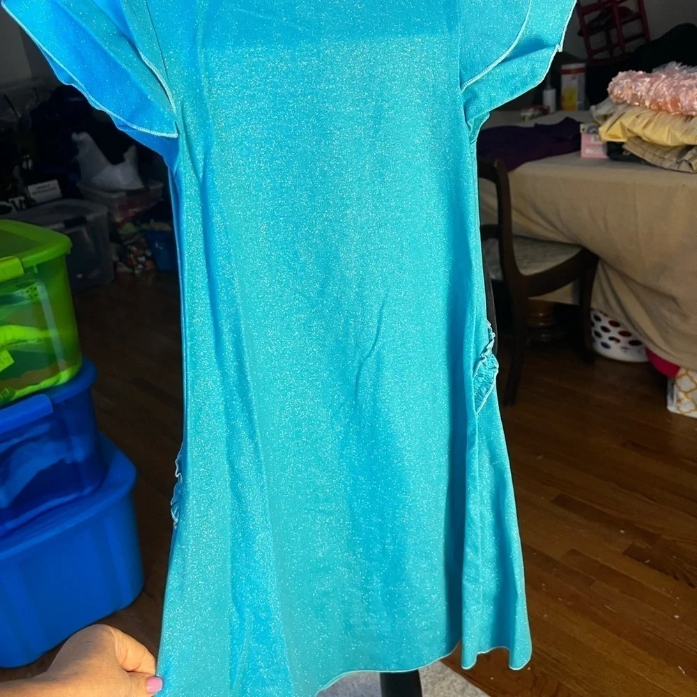 GIRLS LILLIE LOVEBIRD DRESS BEAUTIFUL BRIGHT BLUE NWT SIZE 8